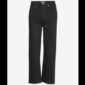 Levi’s Ribcage Jeans in black